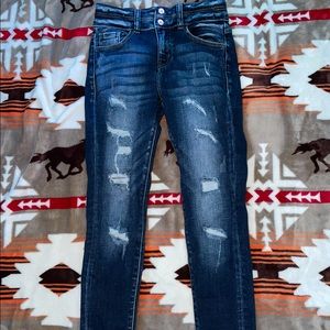 KanCan Ripped Skinny Jeans   Youth Girl Size 12